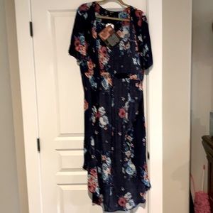 IMAN High Low Duster